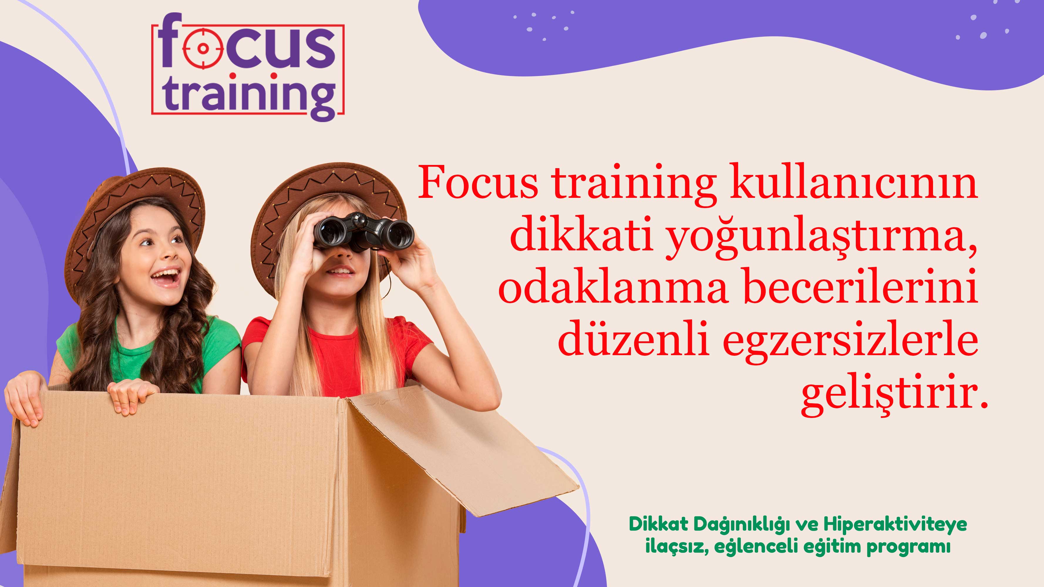 Focus Training Dikkat Dağınıklığı,Dikkat Eksikliği,Hiperaktivite,Disleksi ve Öğrenme Güçlüğüne Eğlenceli Çözüm. İlaçlar son çare olmalı.
